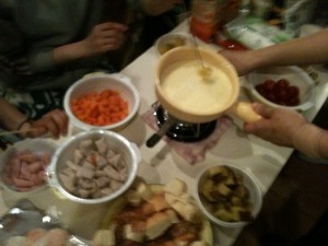 チーズフォンデュ写真(両国 ハッピーターン)